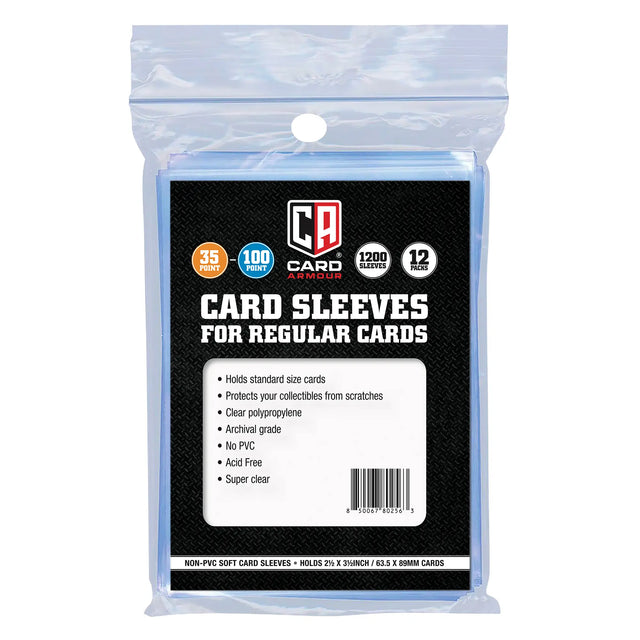 Card Armour (1200 pack) Regular Card Sleeves
