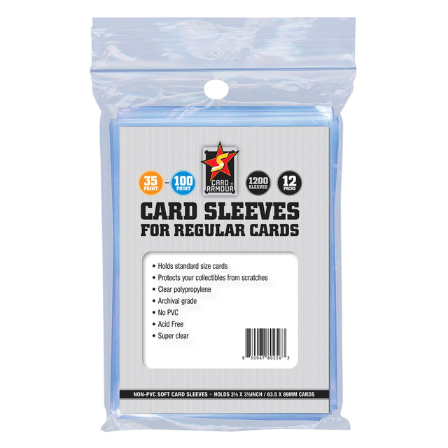 Card Armour (1200 pack) Regular Card Sleeves